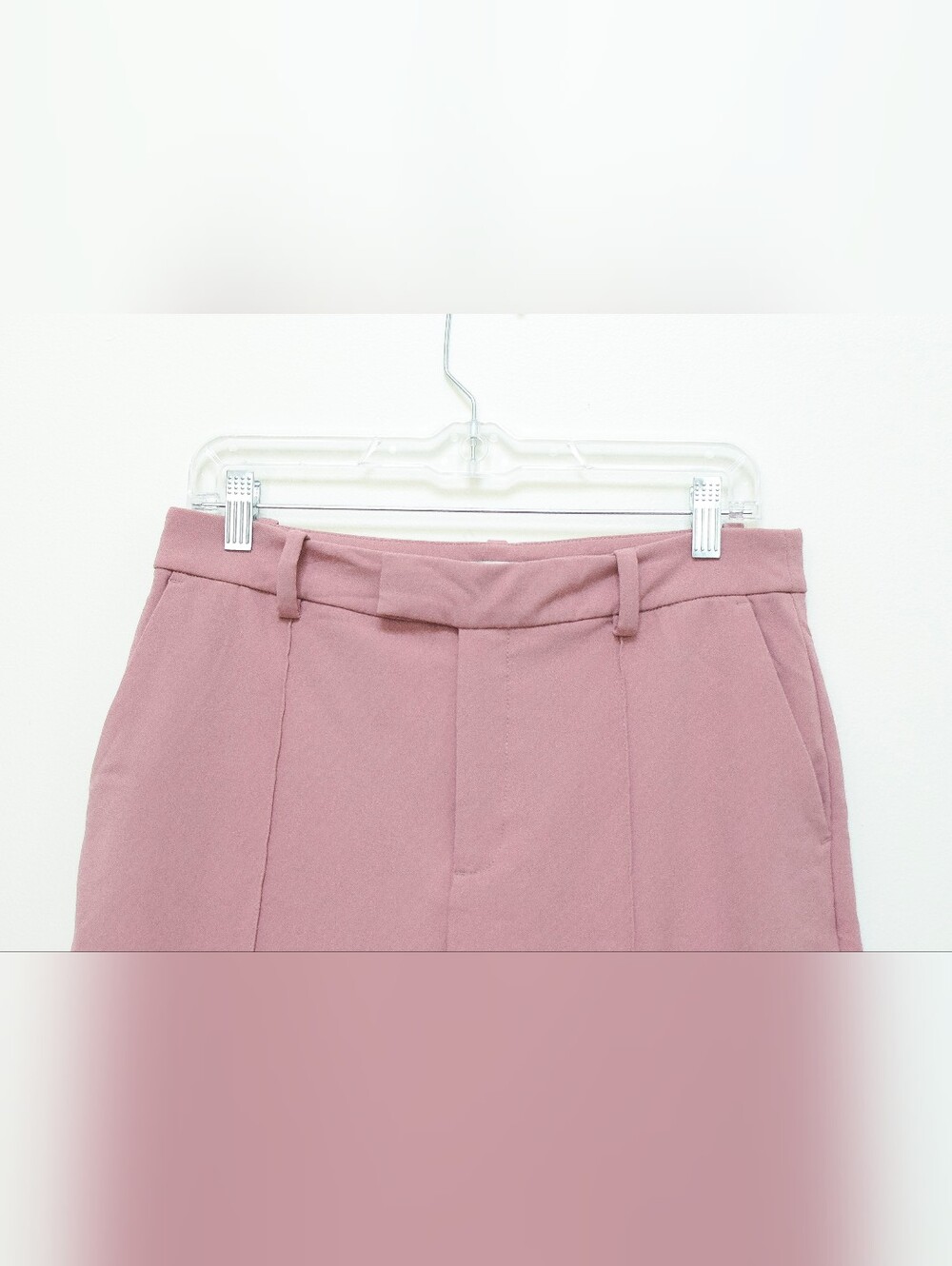 Madewell The Fairbanks Pant Woodrose Pink Tapered Straight Leg Trouser Size 8 - Picture 5 of 14